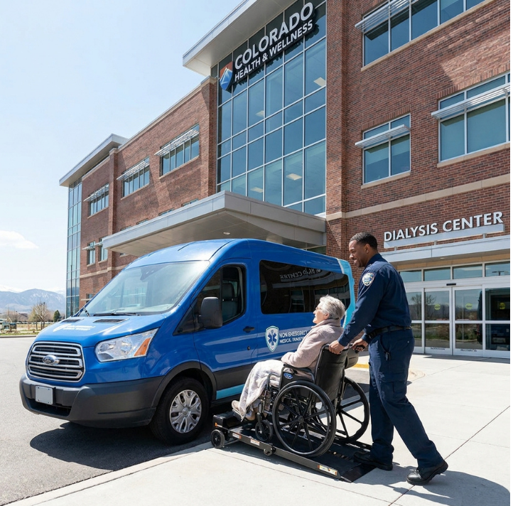 NEMT medical transportation vehicle